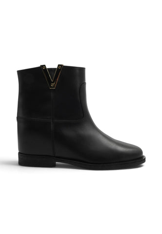 VIA ROMA 15 Stivaletti Donna Nero 2576-N-AI27