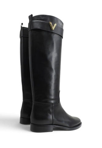 VIA ROMA 15 Stivali Donna Nero 4735-N-AI27