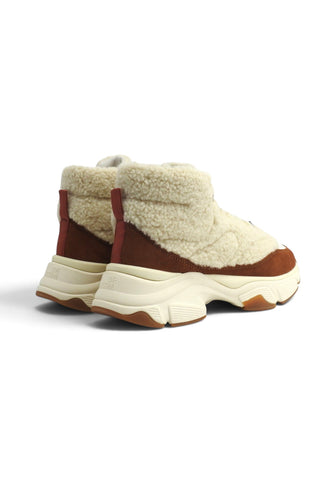 LOVE MOSCHINO Sneakers Donna Bianco Marrone JA15606G0PJU410A-AI27