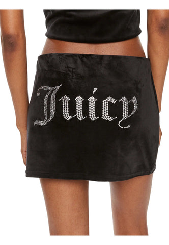 JUICY COUTURE Mini Gonna Donna Nero MAXY