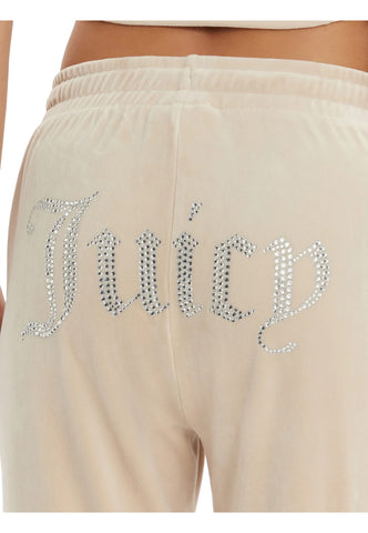 JUICY COUTURE Pantaloni Lunghi Donna Sabbia Beige TINA