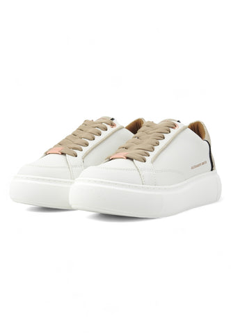 ALEXANDER SMITH Eco Greenwich Sneaker Donna White Gold EGW7699