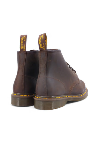 DR. MARTENS Anfibio Crazy Horse Stivaletto Uomo Dark Brown 101-27761201