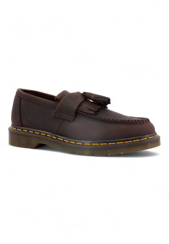 DR. MARTENS Nappine Crazy Horse Mocassino Uomo Dark Brown ADRIAN-30917201