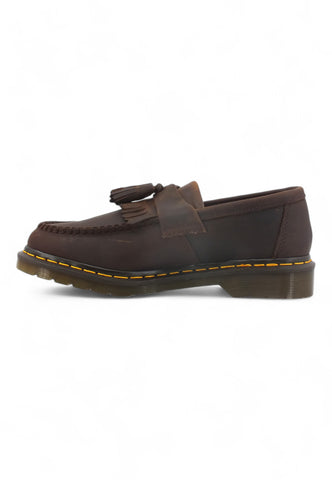 DR. MARTENS Nappine Crazy Horse Mocassino Uomo Dark Brown ADRIAN-30917201