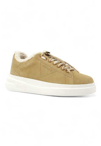 GUESS Suede Sneaker Donna Cognac FLFELBSUE12