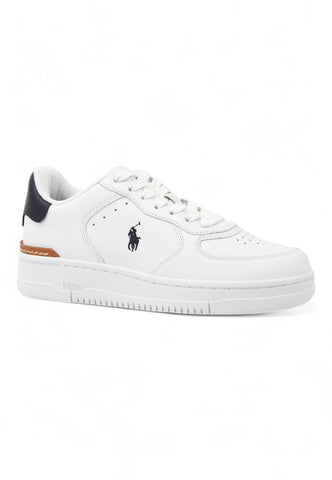 POLO RALPH LAUREN Basket Ox Sneaker Donna White Navy 809891791004D