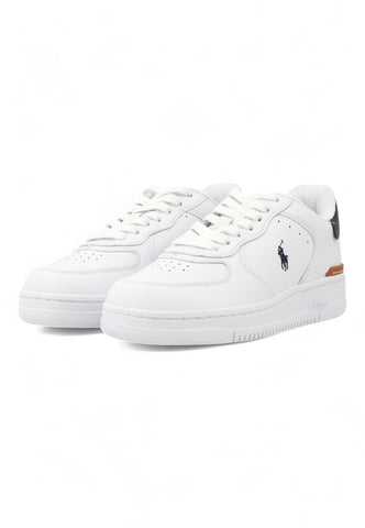 POLO RALPH LAUREN Basket Ox Sneaker Uomo White Navy 809891791004U