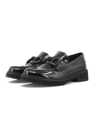 CAFENOIR Smooth Mocassino Donna Nero EA9016