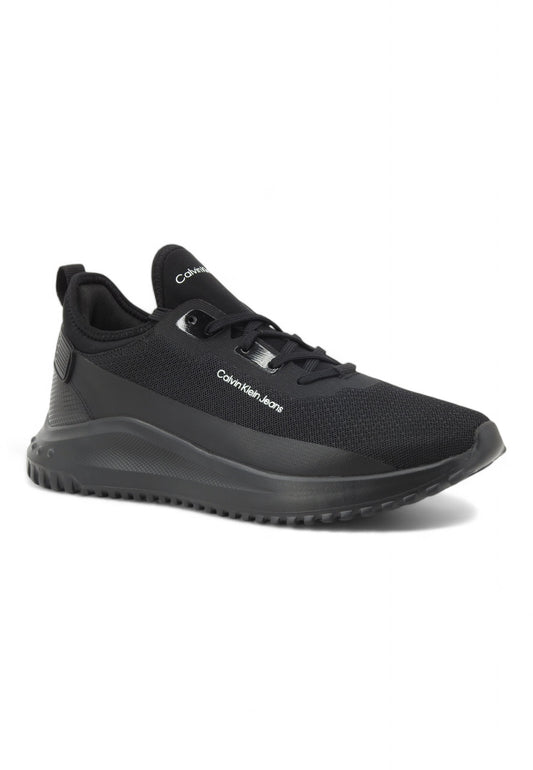 CALVIN KLEIN Eva Runner Low Multifunct Sneaker Uomo Triple Black YM0YM01127