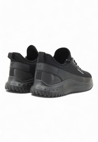 CALVIN KLEIN Eva Runner Low Multifunct Sneaker Uomo Triple Black YM0YM01127