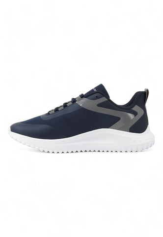 CALVIN KLEIN Eva Runner Low Running Sneaker Uomo Navy Black White YM0YM00968