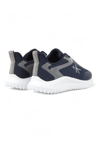 CALVIN KLEIN Eva Runner Low Running Sneaker Uomo Navy Black White YM0YM00968