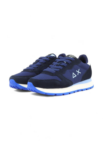 SUN68 Running Ally Sneaker Donna Navy Blue Z44201