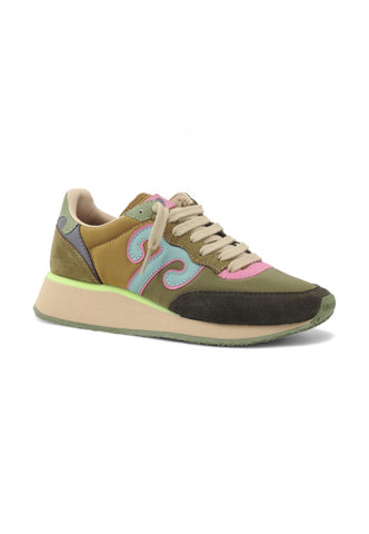 WUSHU RUYI Master Running Suede Sneaker Donna Multi M502