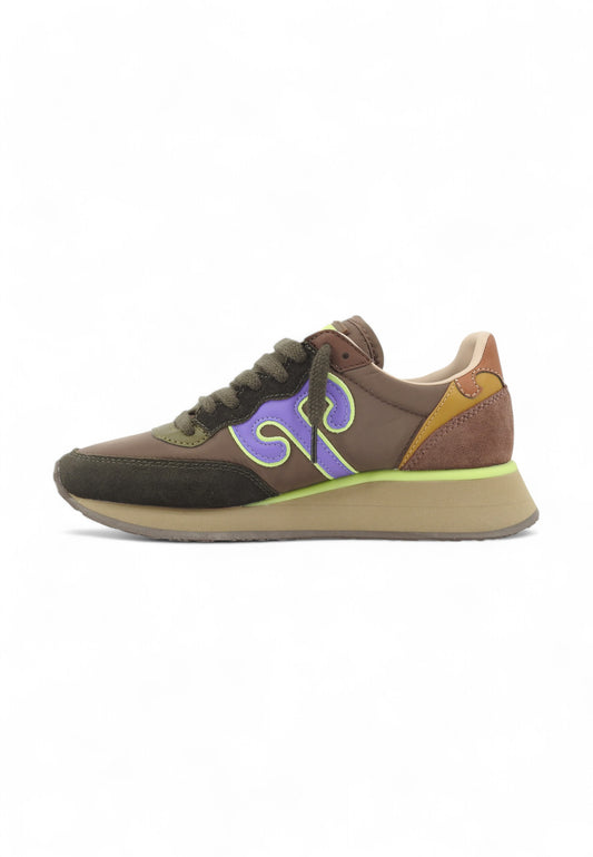 WUSHU RUYI Master Running Suede Sneaker Donna Multi M516