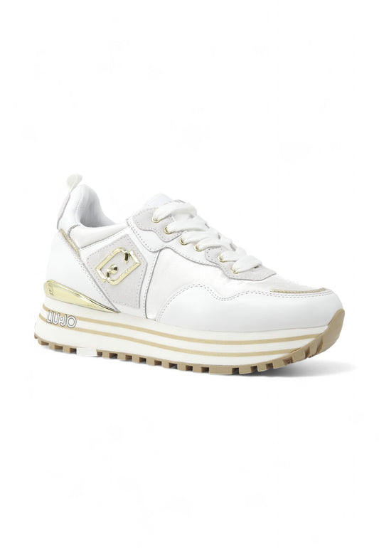 LIU JO Maxi Wonder 01 Sneaker Donna White BF4001PX342