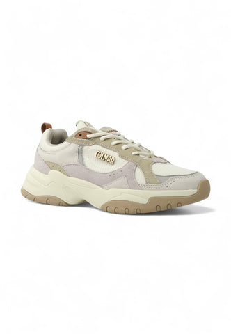 COLMAR Running Suede Sneaker Donna White Sand TESSCLOUD096