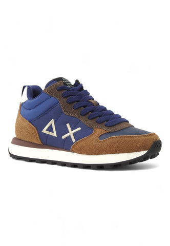 SUN68 Running Tom 2.0 Solid Sneaker Uomo Navy Blue Z44108