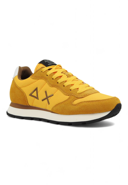 SUN68 Running Tom Solid Sneaker Uomo Giallo Z44101