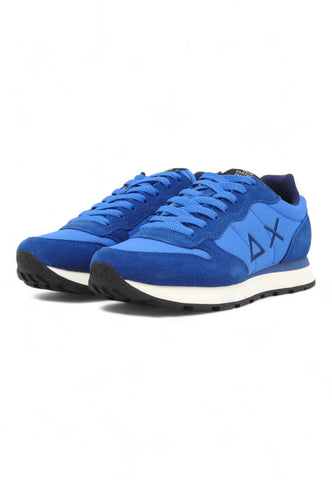 SUN68 Running Tom Solid Sneaker Uomo Blu Royal Z44101