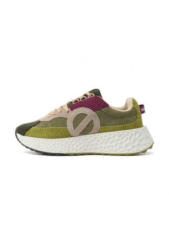 NO NAME Running Sneaker Donna Tilleul Olive 01KNVCDD0466