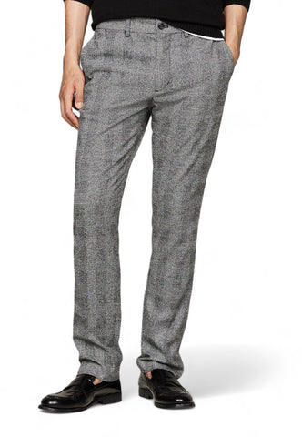 TOMMY HILFIGER Pantalone Principe di Galles Uomo Grigio MW0MW36700