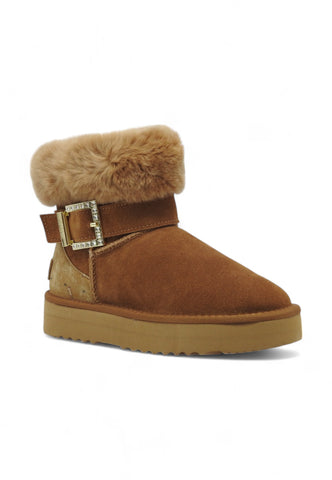 ALVIERO MARTINI 1° CLASSE Mod Ugg Stivaletto Donna Natural 0952417H