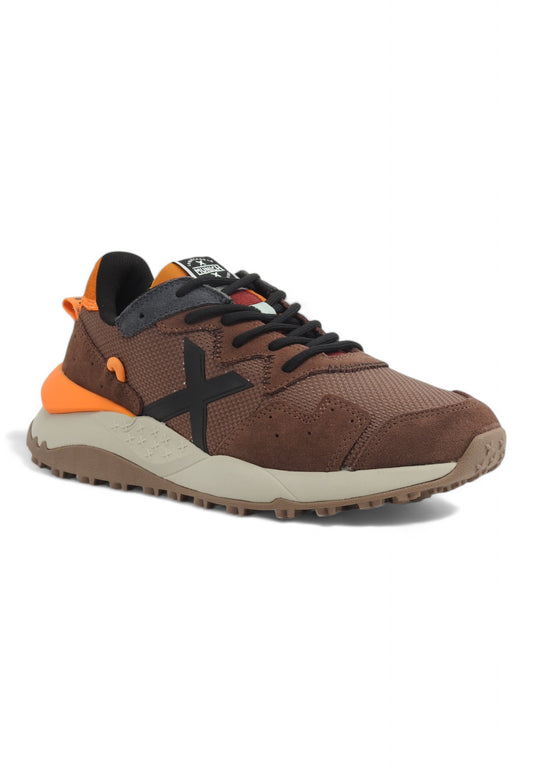 MUNICH Running Sneaker Uomo Purple Brown 9880019