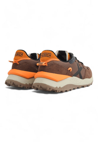 MUNICH Running Sneaker Uomo Purple Brown 9880019