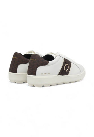 GEOX Sneaker Donna White Brown D46WEA08504C0356