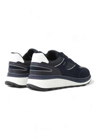 GEOX Sportiva Spherica Actif Sneaker Uomo Navy U46HGA02285C4002