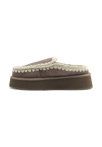 MOU Clog Eskimo Ciabatta Donna Elephant Grey MU.FW681004A