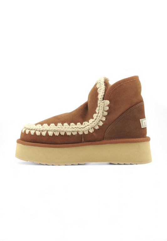 MOU Mini Eskimo Bot Stivaletto Donna Cognac MU.FW681000A