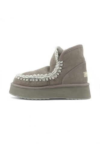 MOU Mini Eskimo Bot Stivaletto Donna New Grey MU.FW681000A