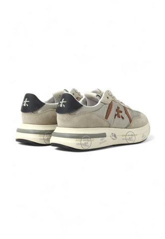 PREMIATA Running Suede Sneaker Donna Grey Brown CASSIE-6470