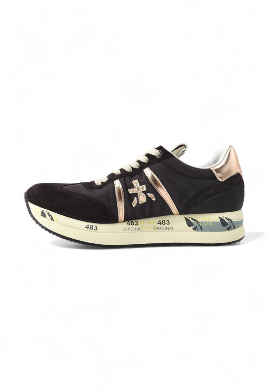 PREMIATA Running Suede Sneaker Donna Pink Purple CONNY-6980