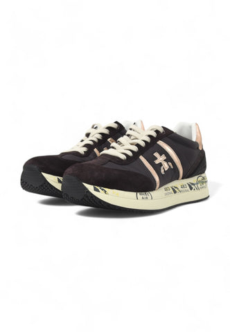 PREMIATA Running Suede Sneaker Donna Pink Purple CONNY-6980