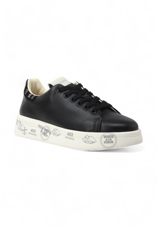 PREMIATA Sneaker Donna Black BELLE-7041