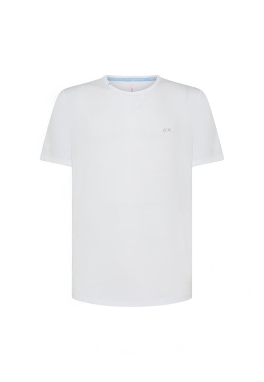 SUN68 T-SHIRT UOMO BIANCO T44103