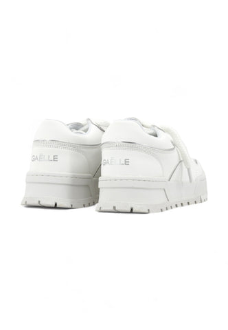 GAELLE Sneaker Donna Bianco Argento GACAM01121