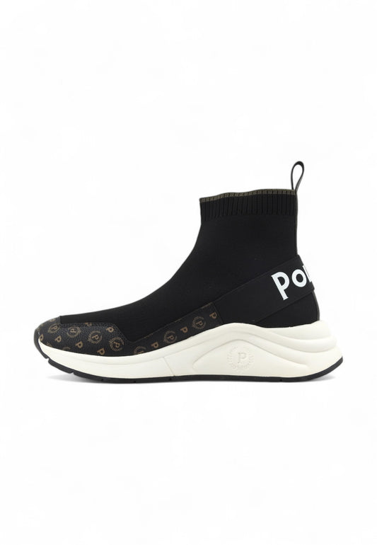 POLLINI Running Sneaker Donna Black TA15125G0DQ10000