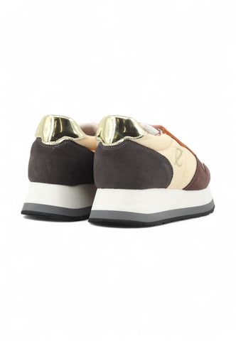 CAFENOIR Running Suede Sneaker Donna Multi Cuoio DL6000