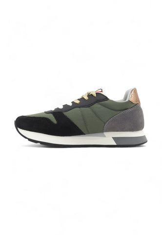 CAFENOIR Running Suede Sneaker Donna Multi Nero DB6001