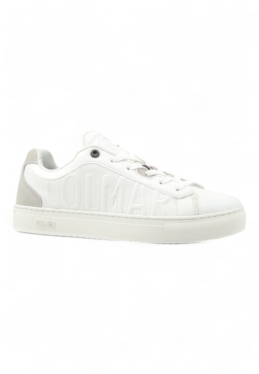 COLMAR Retro Suede Sneaker Uomo White BRADBURYCHROMATIC146