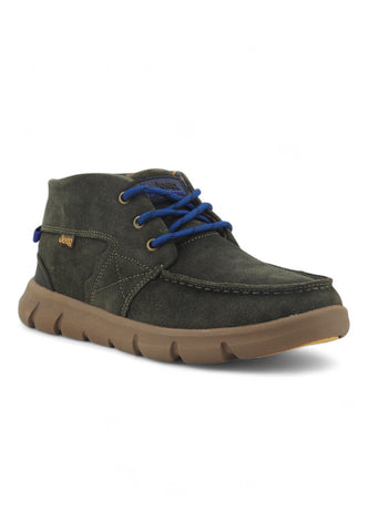 JEEP Polacco Suede Sneaker Uomo Military Green JM42122A