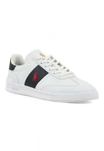 RALPH LAUREN Sneaker Uomo White Navy Red 809954593001