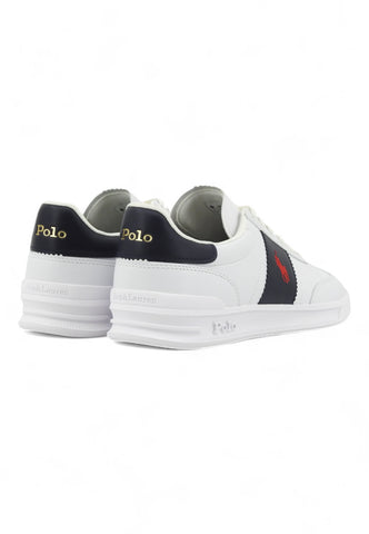 RALPH LAUREN Sneaker Uomo White Navy Red 809954593001