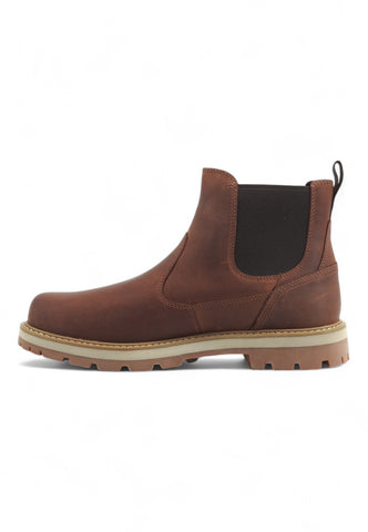 TIMBERLAND Britton Road Mid Chelsea Boot Stivaletto Uomo Rust Full Grain TB0A6A4W