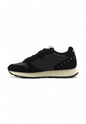 SUN68 Running Borchie Ally Studs Sneaker Donna Nero Z44206